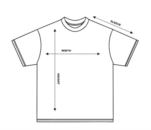 Size Guide T-Shirt size reference