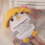 Handmade Crochet Emotional Support Penguin, Motivational Gift for Her 1