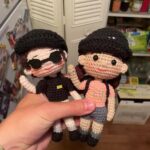 Custom Portrait Doll – Handmade Crochet Look Alike Amigurumi, Personalized Memorial Doll, Anniversary Gift, Unique Gift for Dad 2