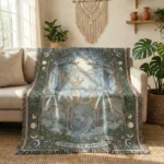 Woven Blanket Stag Doe – Fleece Blanket Material