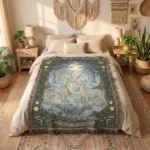 Woven Blanket Stag Doe – Fleece Blanket Material