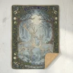 Woven Blanket Stag Doe – Fleece Blanket Material