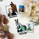 custom embroidered horse portrait from real photo sweatshirt best gift for horse 1