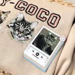 pet lovers shirts custom 2 pet portraits embroidered sweatshirt unique pet memor 1