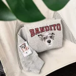 dog portrait custom embroidered sweatshirt or t shirt from your photo personaliz 1