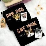 dog embroidery custom pet face from your photo personalized t shirt or sweatshir 1