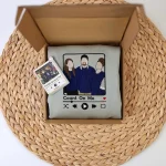 unique gifts for daddy personalized embroidered dad and his girls portrait shirt 1