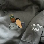 memorial shirt custom embroidered portrait personalized in loving memory gift 1