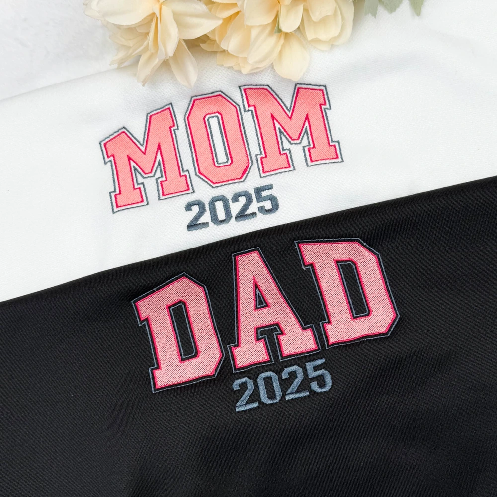 personalized mom embroidered sweatshirt custom title and year embroidery sweatsh 4 Personalized Mom Embroidered Sweatshirt - Custom Title and Year Embroidery Sweatshirt - Happy Mother's Day Gifts - Image 4