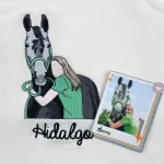 custom embroidered horse portrait from photo sweatshirt personalized pet portrai 1