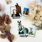 custom embroidered horse portrait from photo sweatshirt personalized pet portrai 1