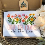 beautiful embroidered god is good wildflower sweatshirt inspirational cottagecor 1