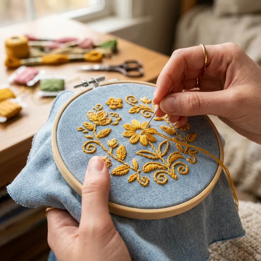 Ultimate Spring Break Embroidered Outfit Guide Step-by-step process of styling and packing a spring break embroidered outfit