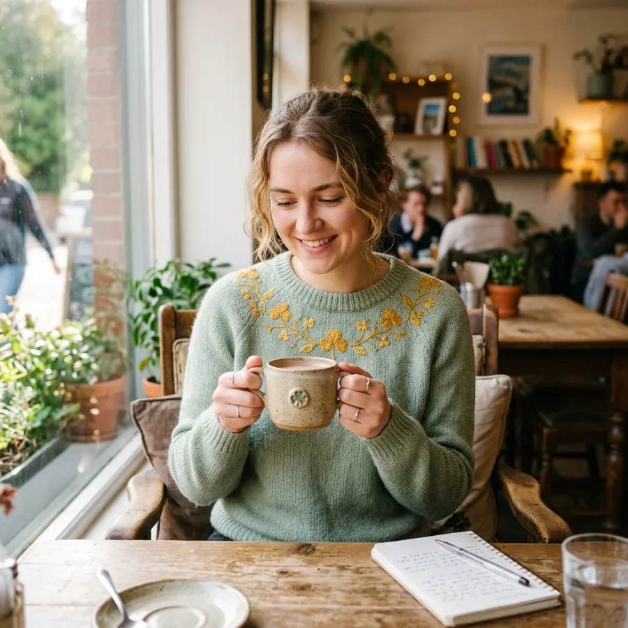 Gallery showcase of various St Patricks Day embroidered apparel, including pet portraits with festive hats and custom clover motifs