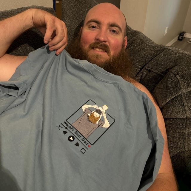 Customer embroidered shirt review