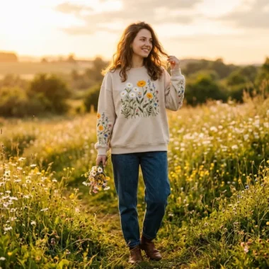The Ultimate Garden Party Embroidered Floral Tee Style Guide