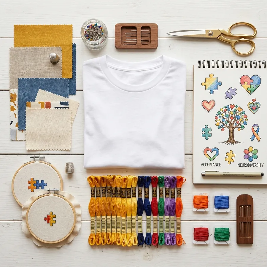 Styling custom embroidered apparel for everyday wear