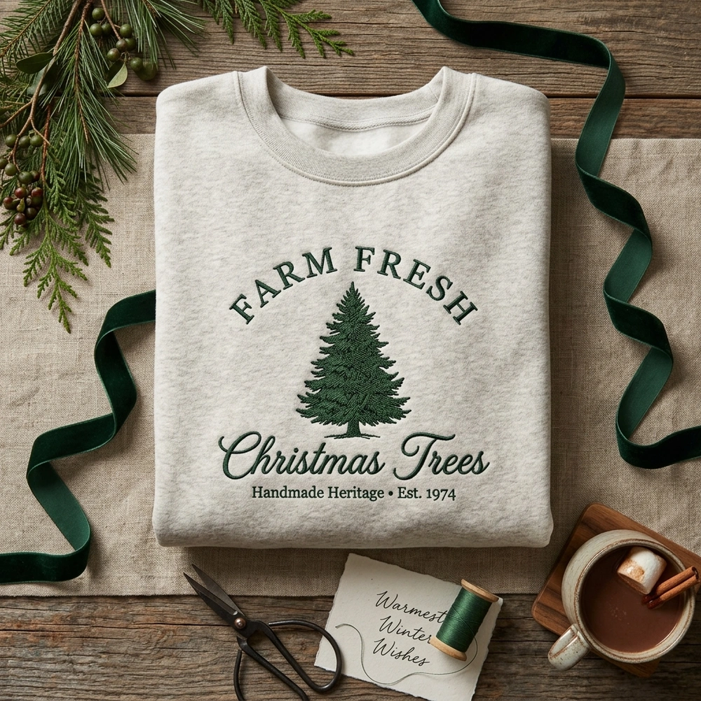 embroidered-sweatshirt Embroidered Sweatshirt