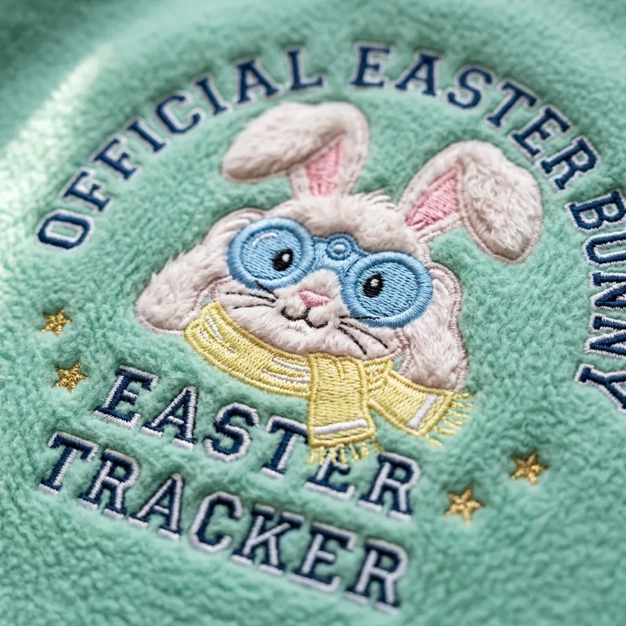 Detail of the sweatshirt beautifully folded in a gift box with spring tissue paper