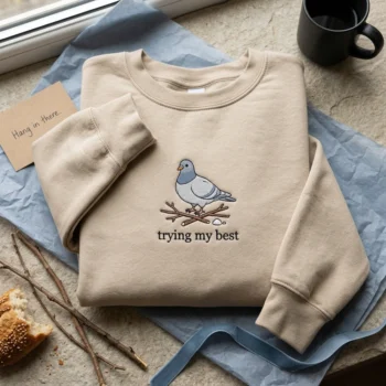 Embroidered Sweatshirt