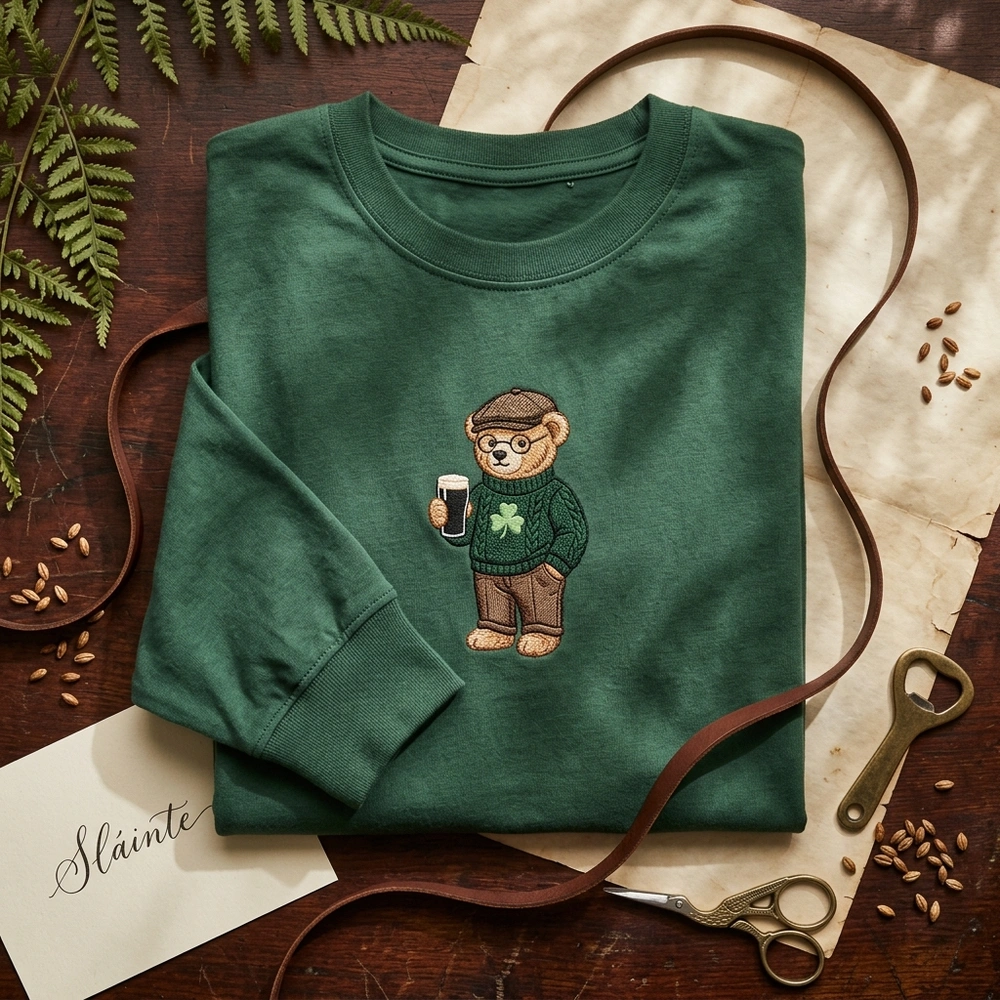 embroidered-sweatshirt Embroidered Sweatshirt
