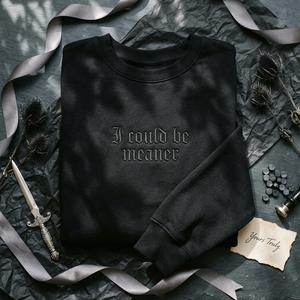 embroidered-sweatshirt Embroidered Sweatshirt
