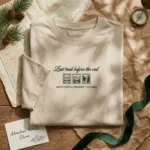 Lake Tahoe Bachelorette Embroidered Sweatshirt - Last Trail Before the Veil Mountain Design embroidered-sweatshirt