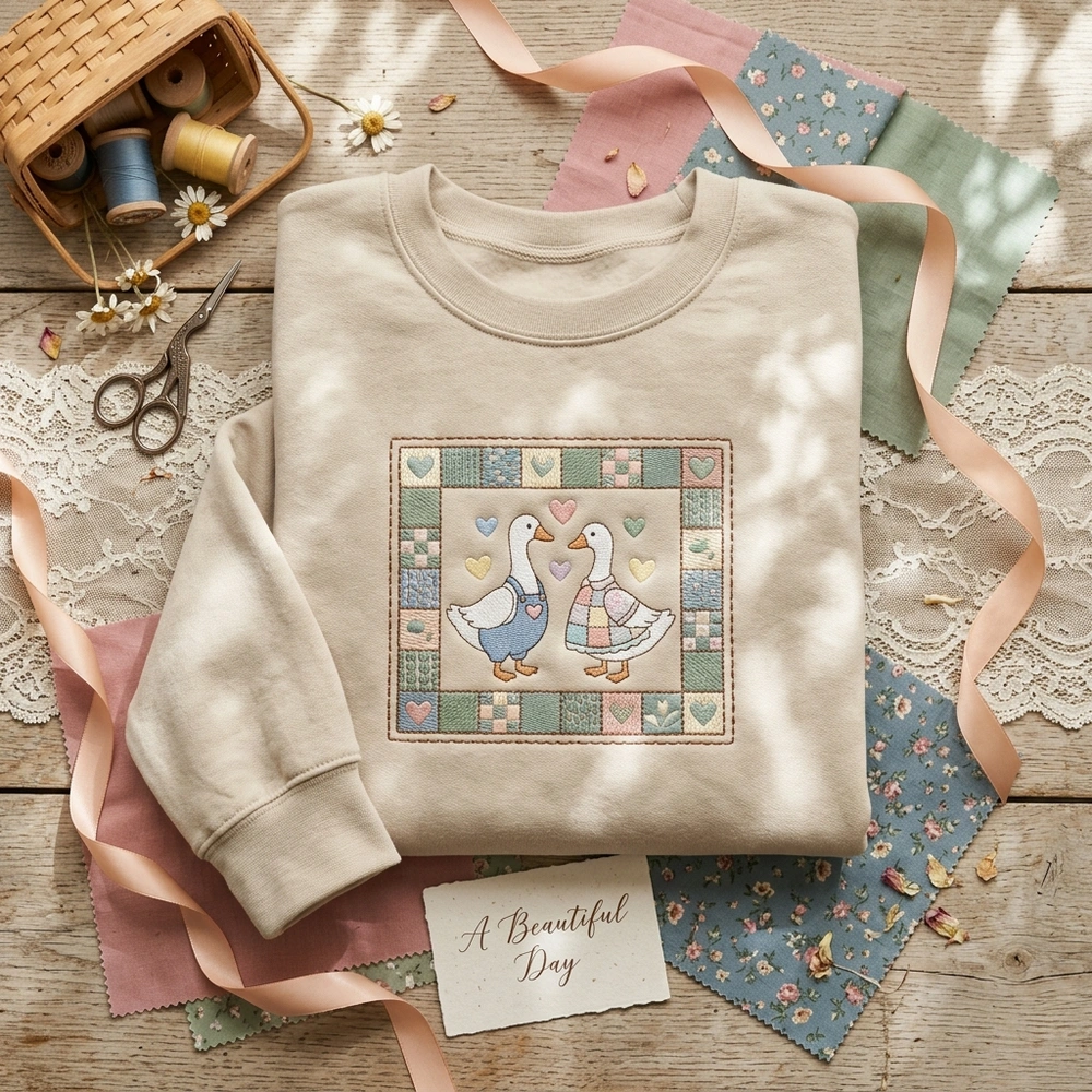 embroidered-sweatshirt Embroidered Sweatshirt