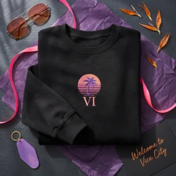 Embroidered Sweatshirt