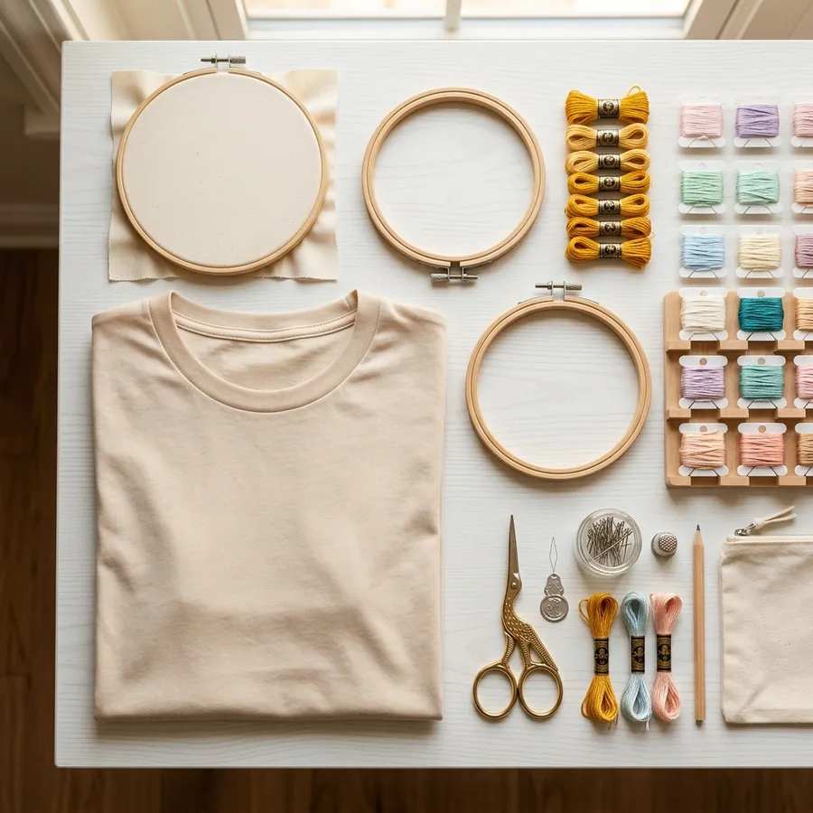 A family unboxing custom embroidered matching sweatshirts from LolliDollyArt, perfect for an autism awareness walk