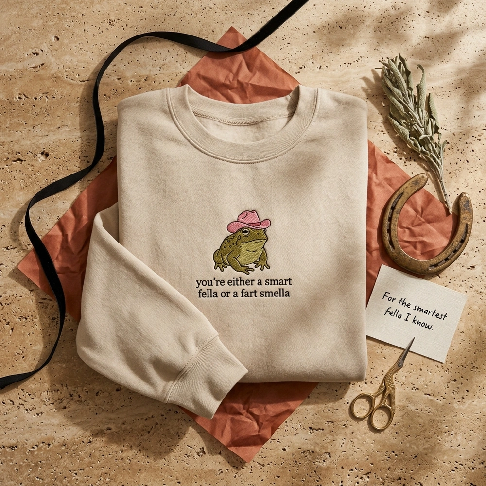 embroidered-sweatshirt Embroidered Sweatshirt