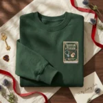 Burton and Taylor Embroidered Sweatshirt - Vintage Matchbox Old Hollywood Hoodie embroidered-sweatshirt