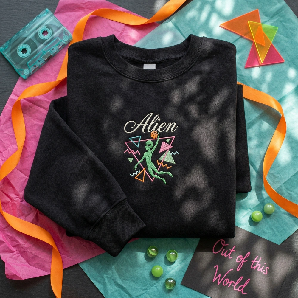 embroidered-sweatshirt Embroidered Sweatshirt
