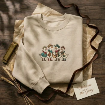 Embroidered Sweatshirt
