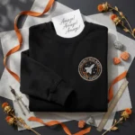 Project Hail Mary Embroidered Sweatshirt - Jazz Hands Mission Patch Design embroidered-sweatshirt
