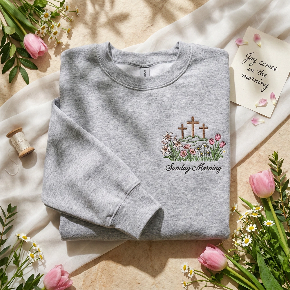 embroidered-sweatshirt Embroidered Sweatshirt