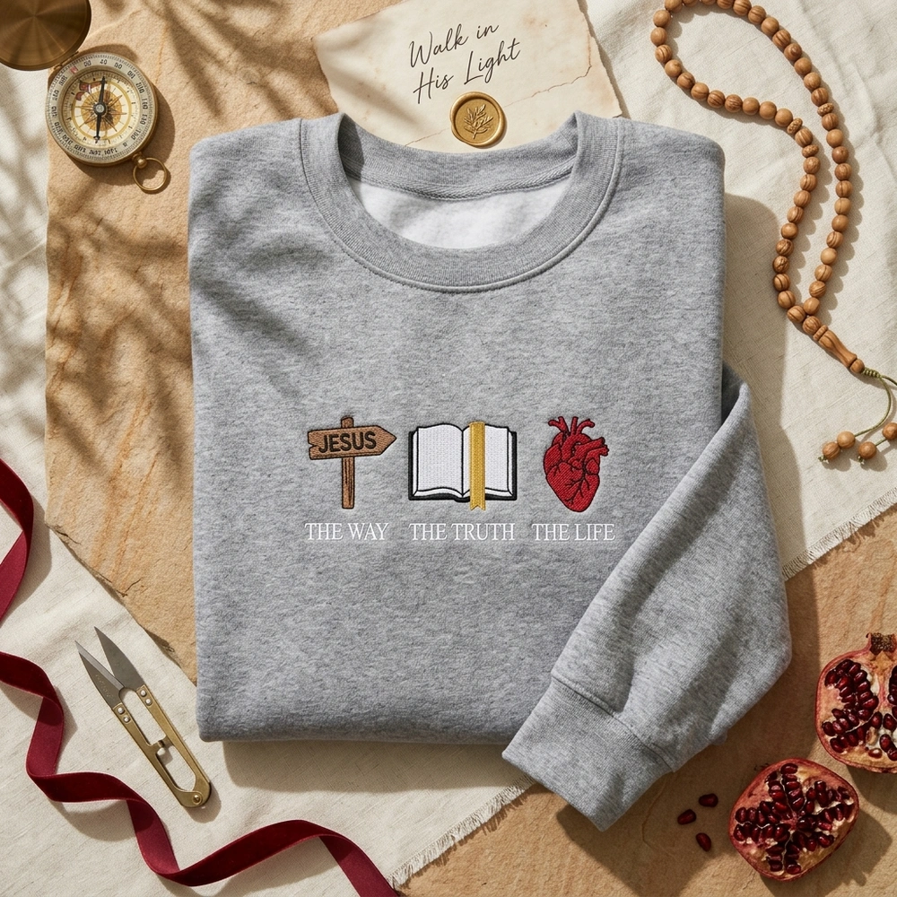 embroidered-sweatshirt Embroidered Sweatshirt