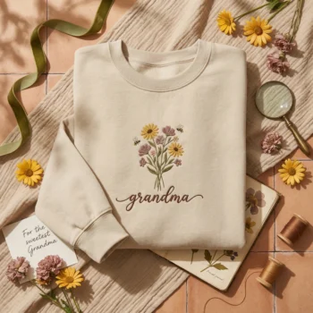 Embroidered Sweatshirt