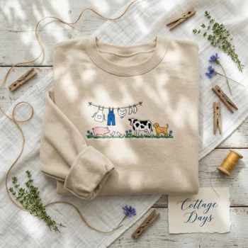 Embroidered Sweatshirt