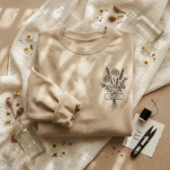 Embroidered Sweatshirt