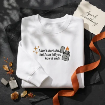 Embroidered Sweatshirt