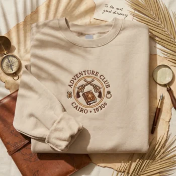 Embroidered Sweatshirt
