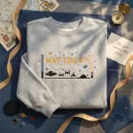 May The 4th Be With You Embroidered Sweatshirt - Star Wars Day embroidered-sweatshirt