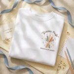 Gracias Profe Embroidered Sweatshirt - Dia Del Maestro Teacher Gift Pencil Bouquet embroidered-sweatshirt