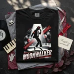 Moonwalk Spotlight Embroidered Sweatshirt - Black Fedora Glove Tribute Hoodie & T-Shirt embroidered-sweatshirt