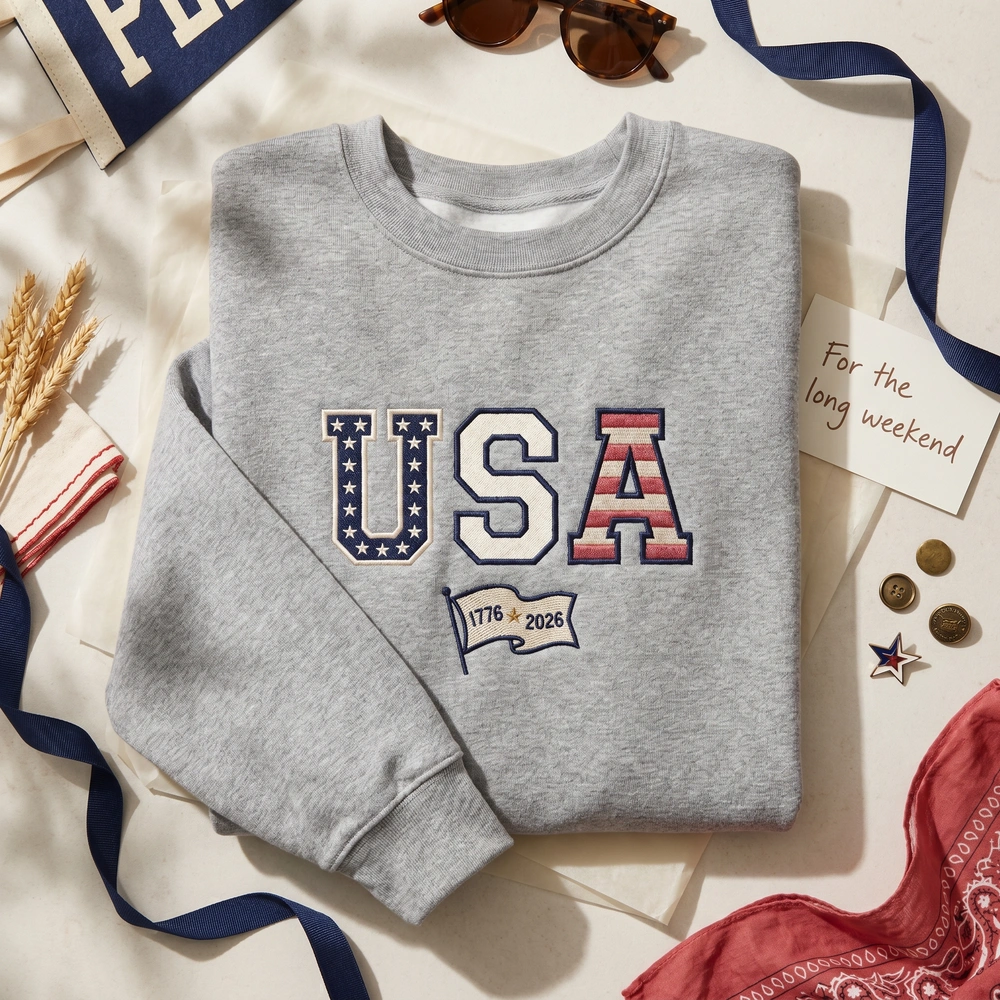 embroidered-sweatshirt Embroidered Sweatshirt