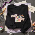 Boston Pride 2026 Embroidered Sweatshirt - Pride Weekend LGBTQ Pride Outfit embroidered-sweatshirt