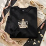 Mother Sweatshirt Embroidered Sweatshirt - Certified Mothering Drag Brunch Outfit embroidered-sweatshirt