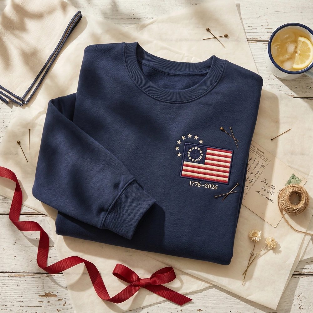 embroidered-sweatshirt Embroidered Sweatshirt