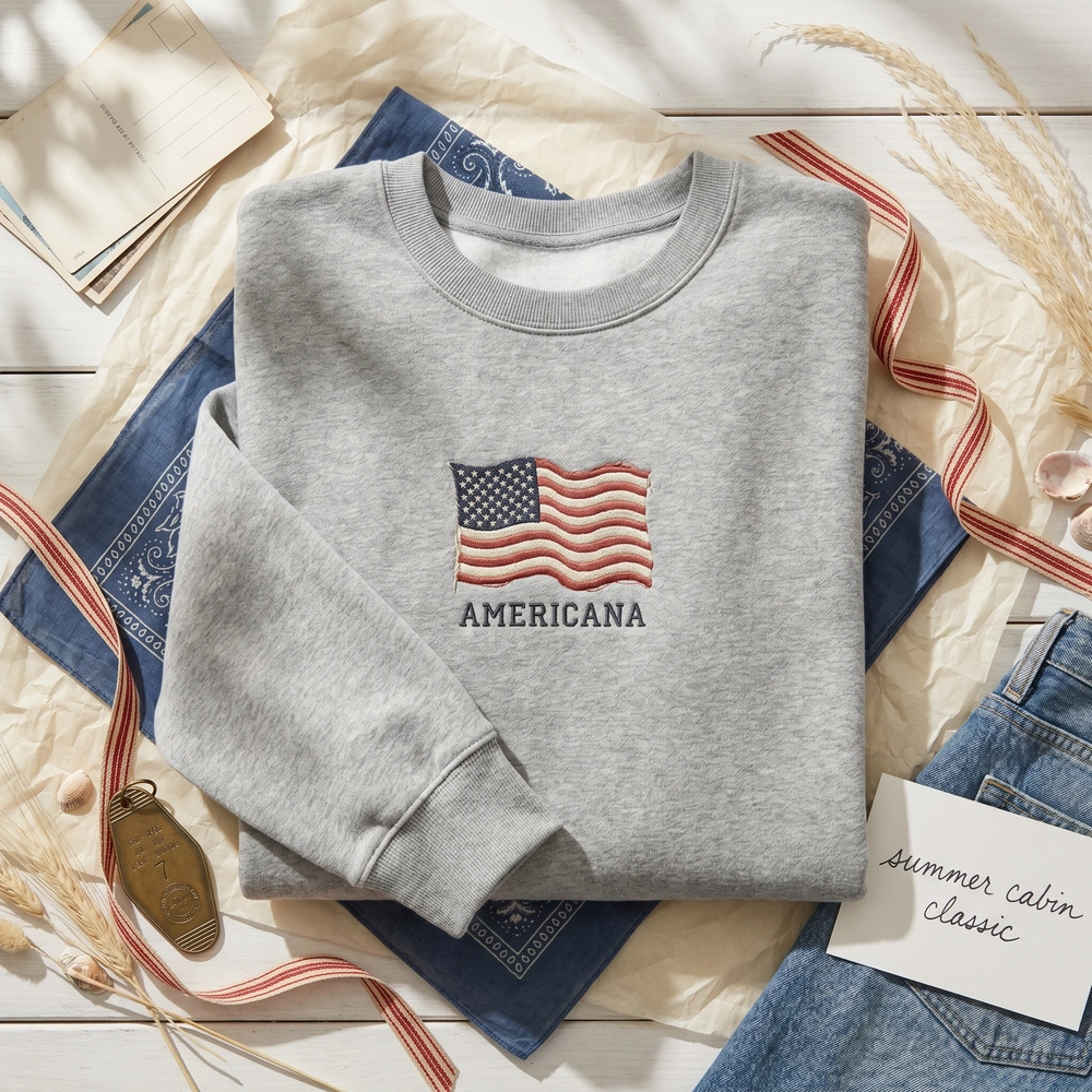 embroidered-sweatshirt Embroidered Sweatshirt